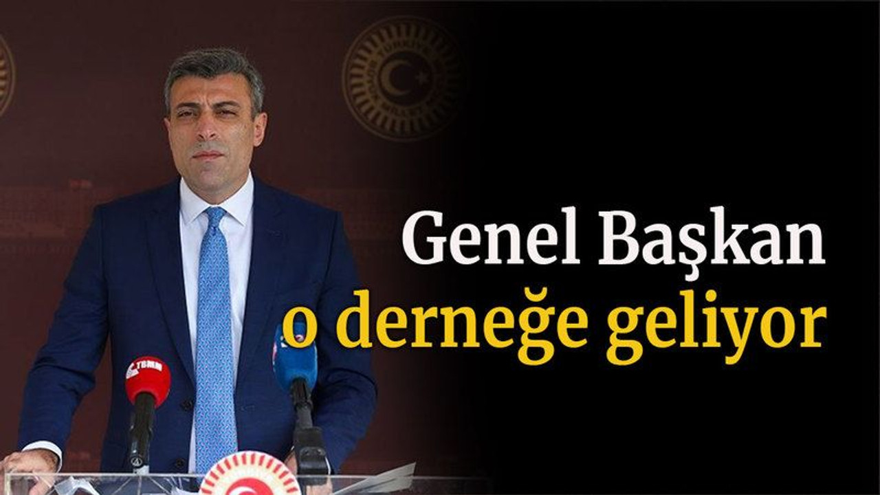 Genel Başkan o derneğe geliyor